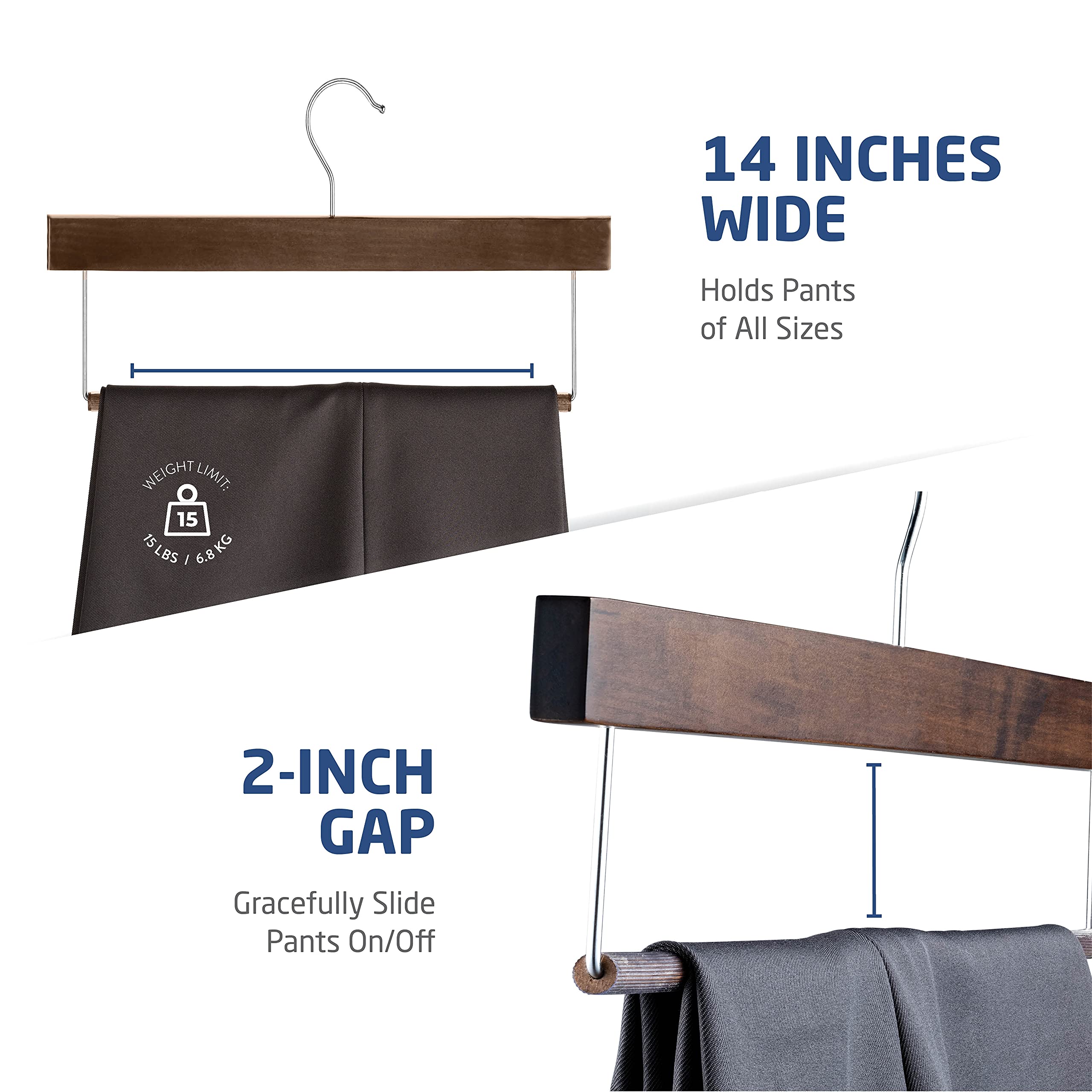 ZOBER compact size measures 11 by 4 inches for easy storage.