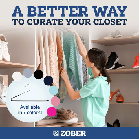 Zober stackable design helps maximize closet capacity