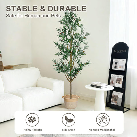 ZOES HOMDECO indoor outdoor friendly tree enhances any living space