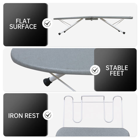 ZOES HOMEWARE damped folding hinges enable one-step folding and compact storage.
