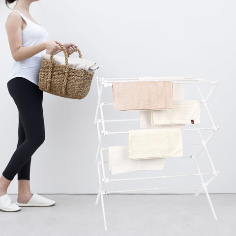ZOES HOMEWARE easy 10-minute assembly for everyday laundry routine.