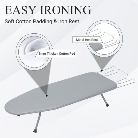 ZOES HOMEWARE 8mm cotton pad offers comfortable pressing surface for fabrics.