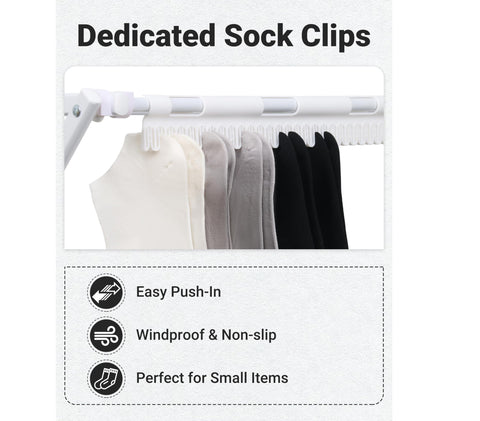 ZOES HOMEWARE portable drying rack ideal for camping and patios.