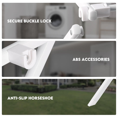 ZOES HOMEWARE rust-resistant ABS components ensure long-lasting performance.