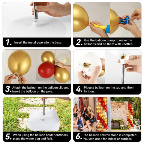ZOIIWA manual pump enables quick, clean balloon inflation.