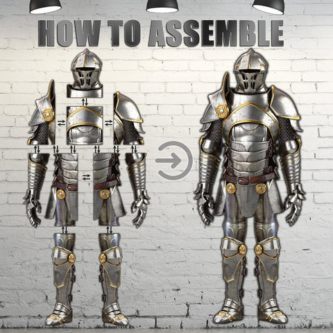 ZOIIWA medieval sword prop – dramatic wall accent for action-ready photo zones.