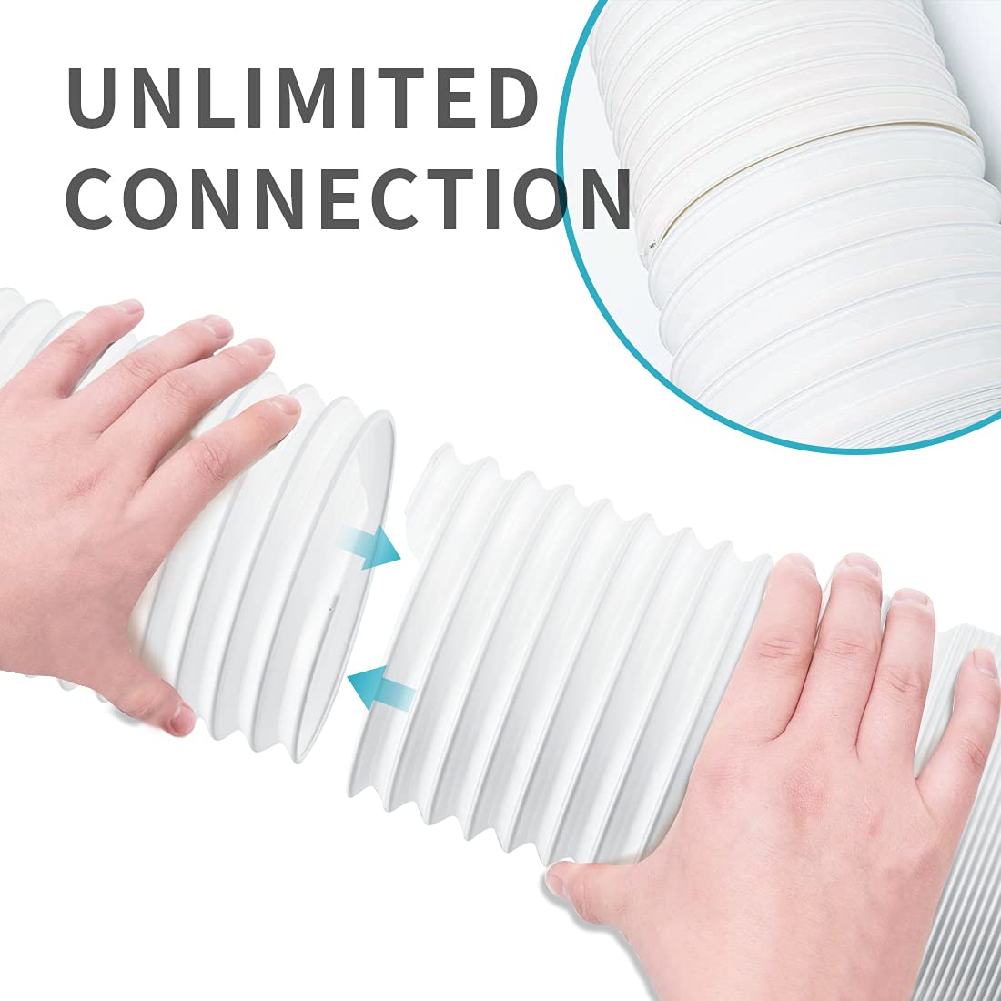 Zomia hose is compatible with Haier and other brands, broadening setup options.