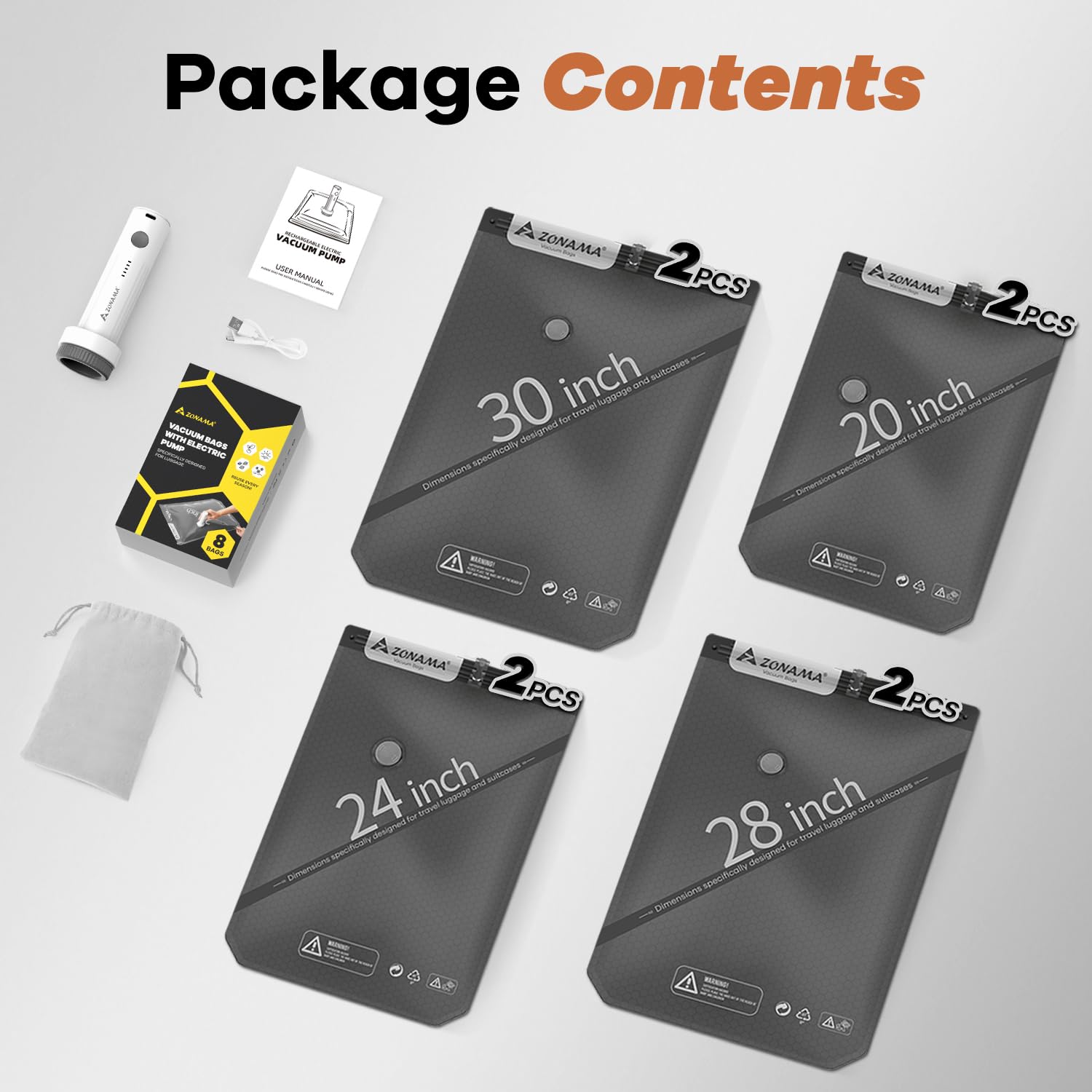 Z Zonama compact design fits easily into any bag.