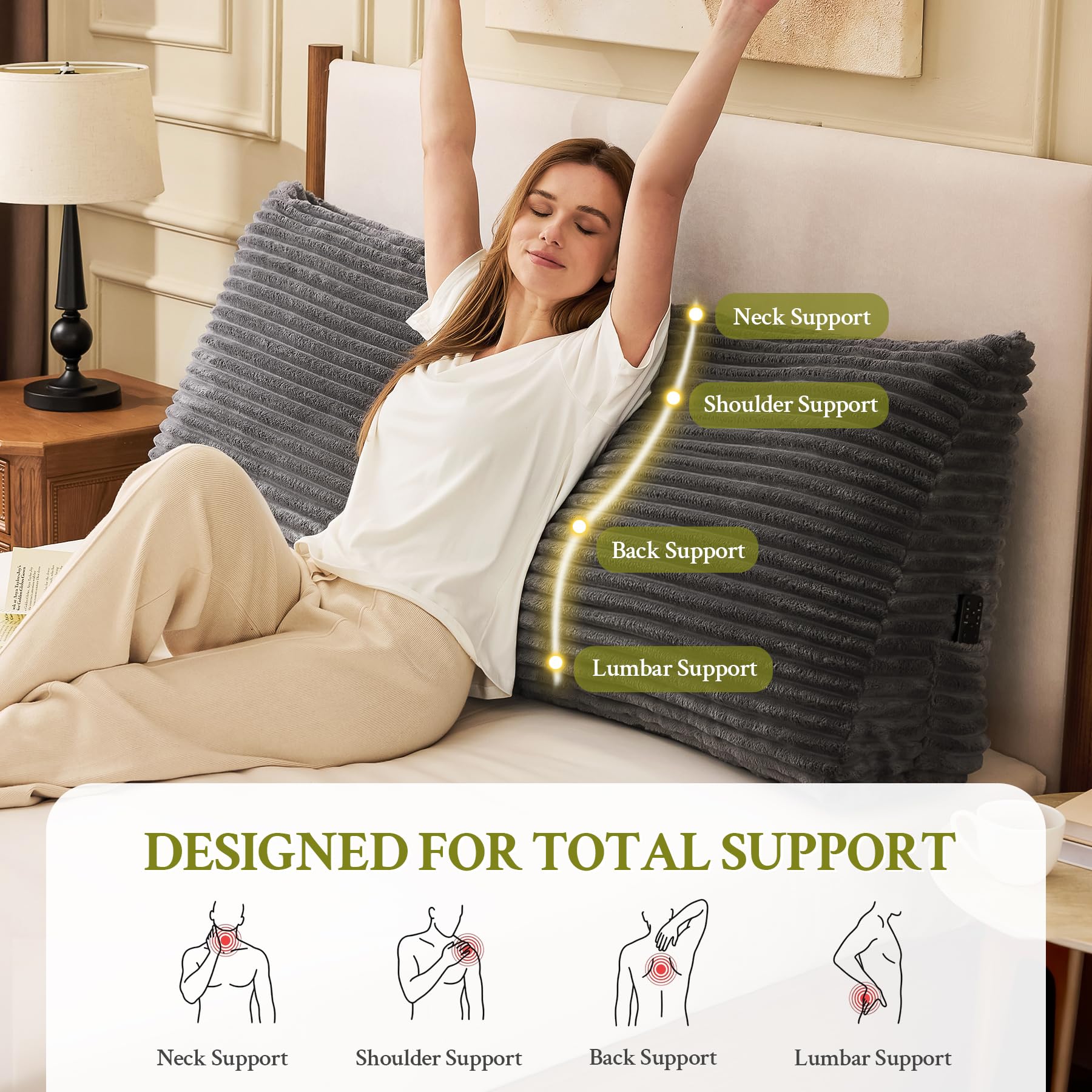 Zonamat soft flannel cover delivers warm, gentle touch for relaxing evenings