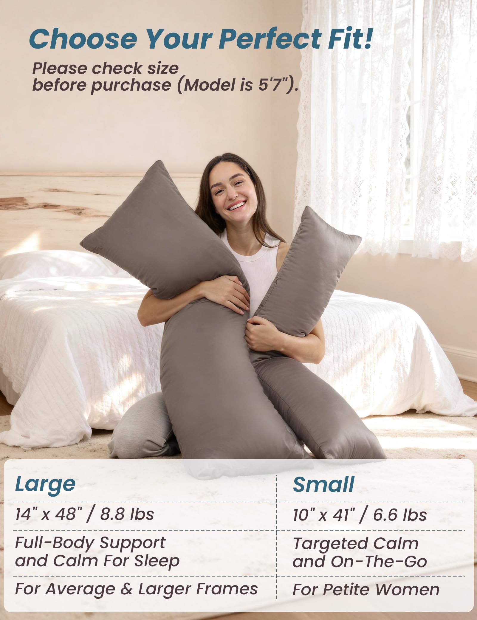 ZonLi removable bamboo cover with zipper for easy machine washing