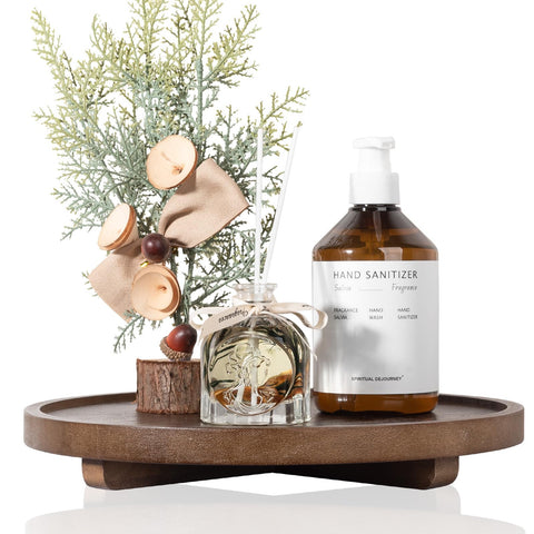 Zoocatia farmhouse decor tray pairs with candles and accents in any room.