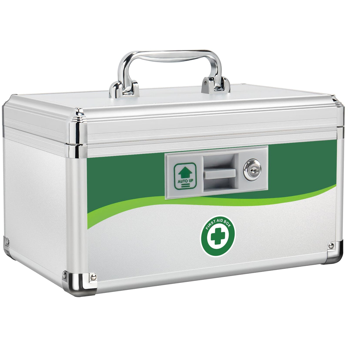 ZORVIDSON medicine lock box closed view for secure medication storage