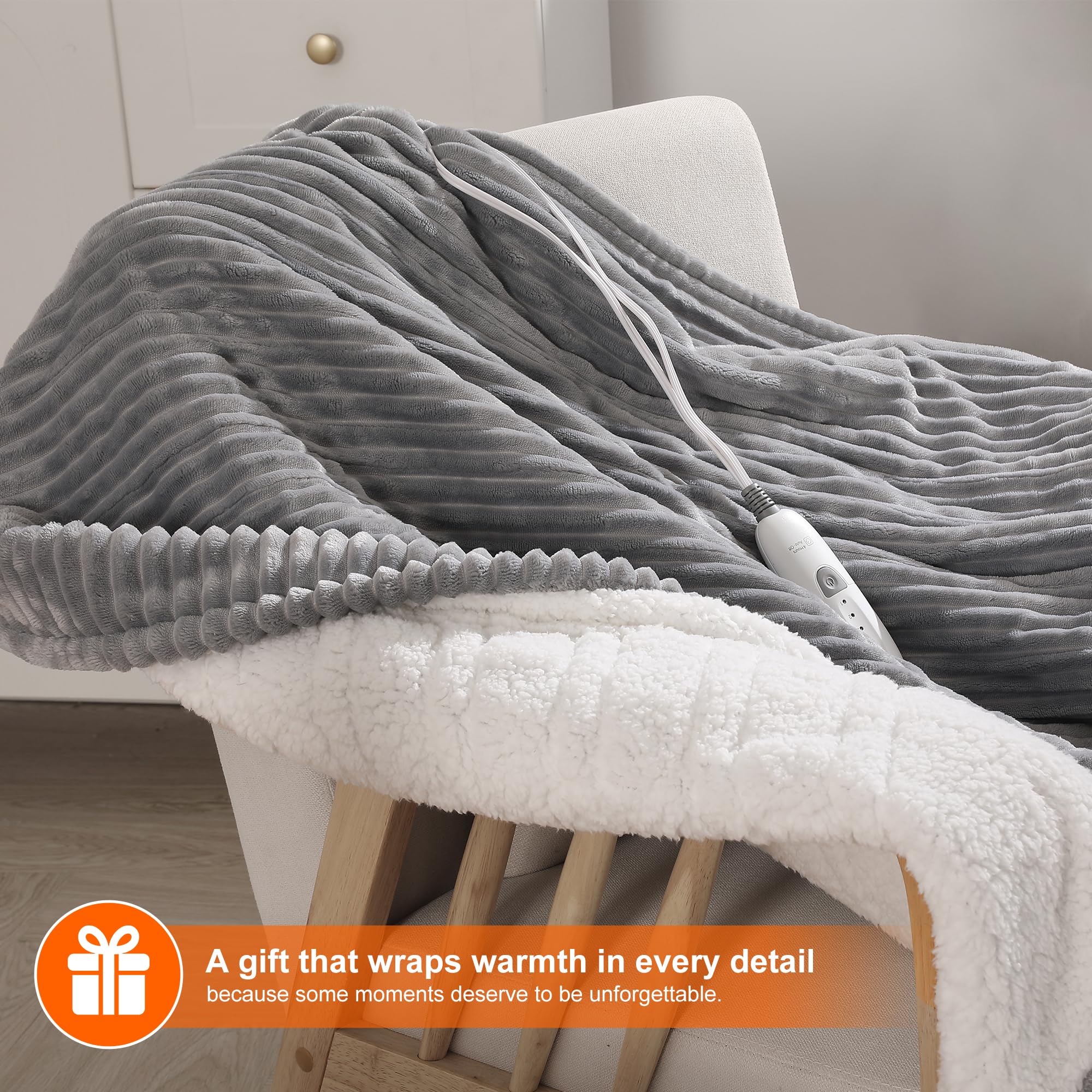Zorvixia gift-ready twin blanket ideal for grandma.