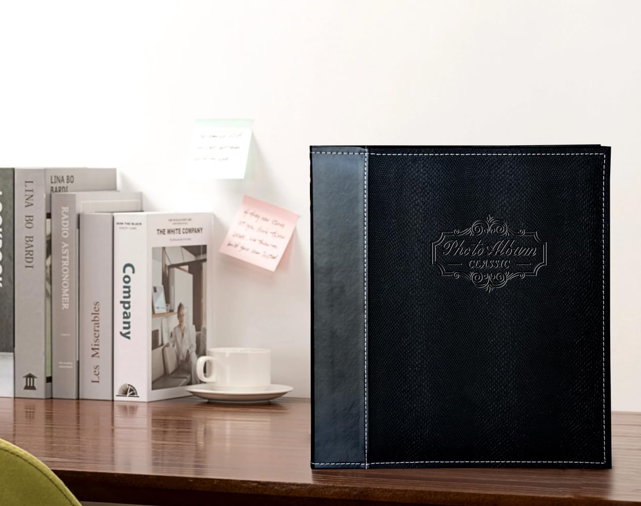 Zoview Art photo album magnetic pages keep layouts secure.