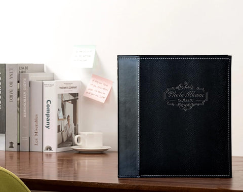 Zoview Art photo album magnetic pages keep layouts secure.