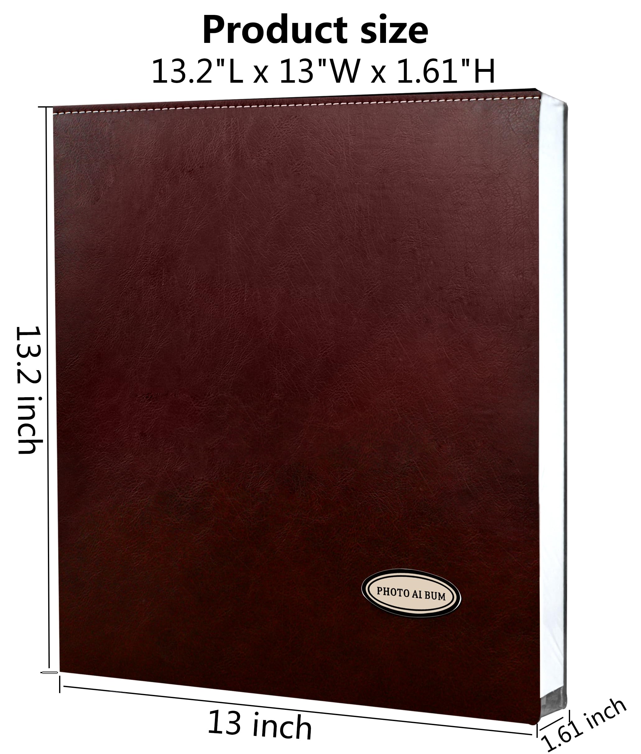 Zoview leather cover scrapbook offers premium durability.