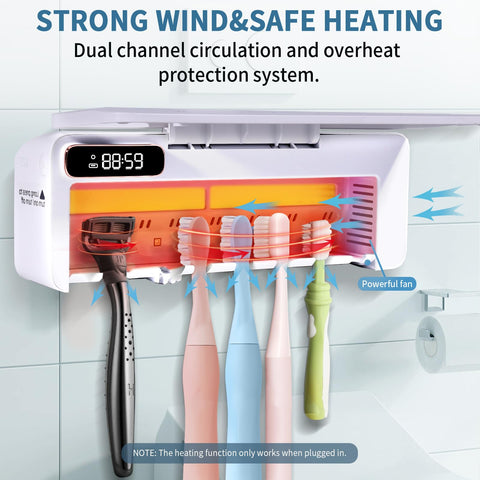 ZOZOO dual-band UV system promotes thorough cleaning during twelve-hour cycle.