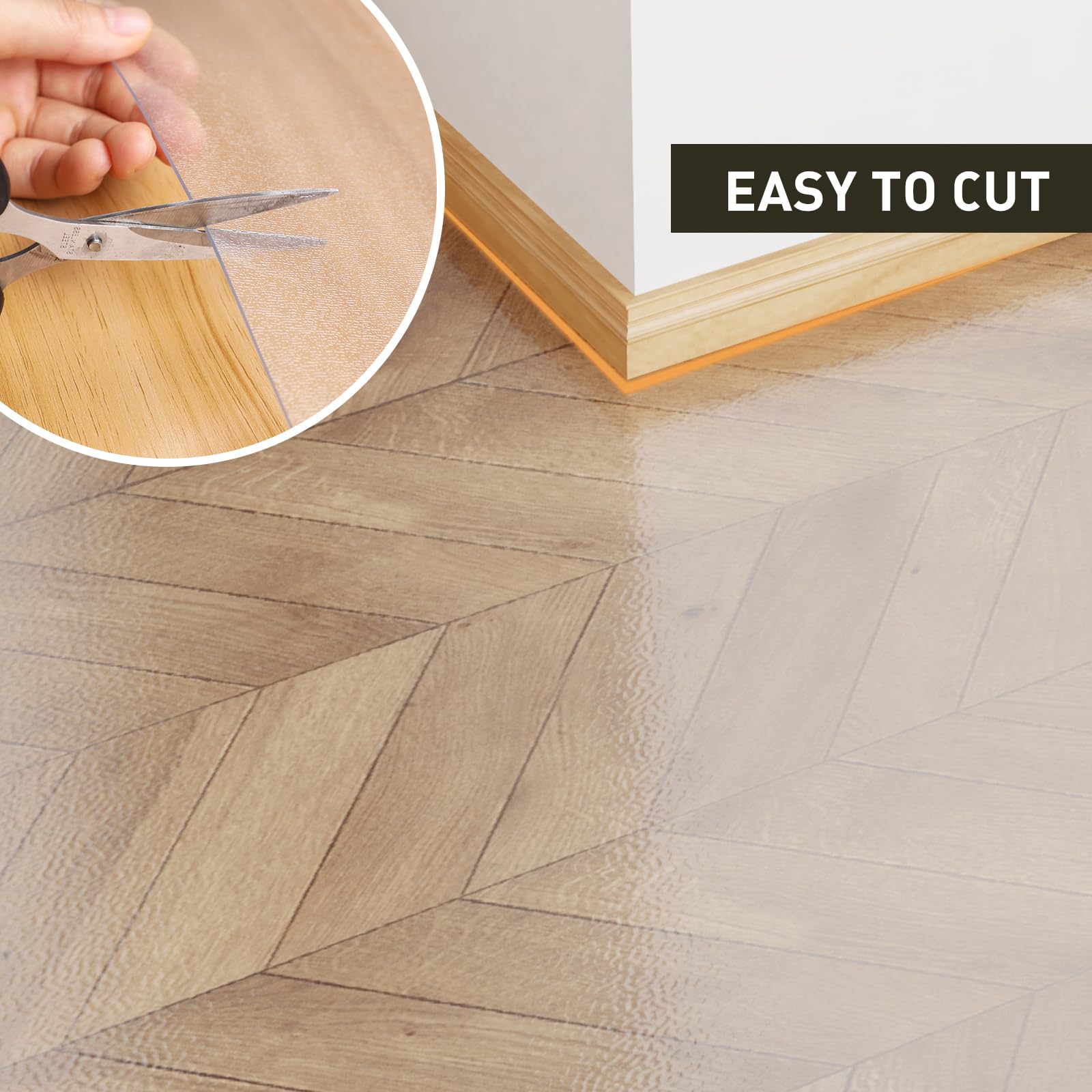 ZPAI easy-clean surface simplifies wiping spills and dust in dining rooms.
