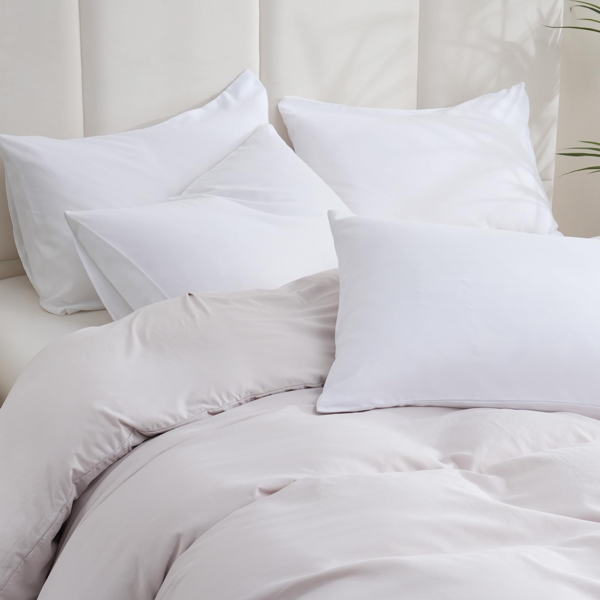 ZPECC envelope closure pillow case keeping pillow secure overnight.