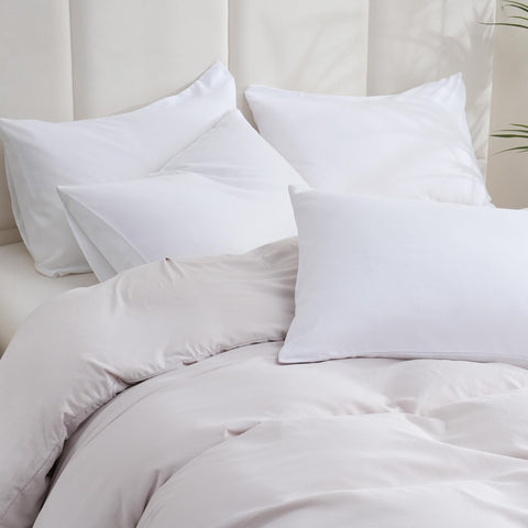 ZPECC envelope closure pillow case keeping pillow secure overnight.