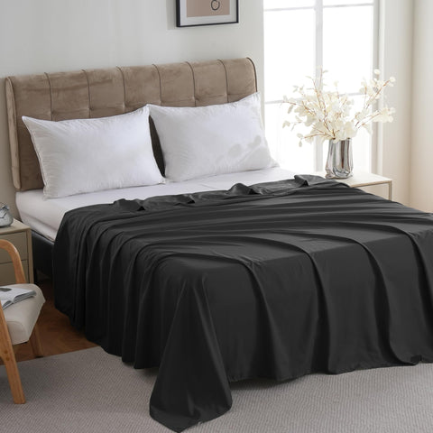 ZPECC king-size sheets with wrinkle-resistant microfiber for lasting smoothness.