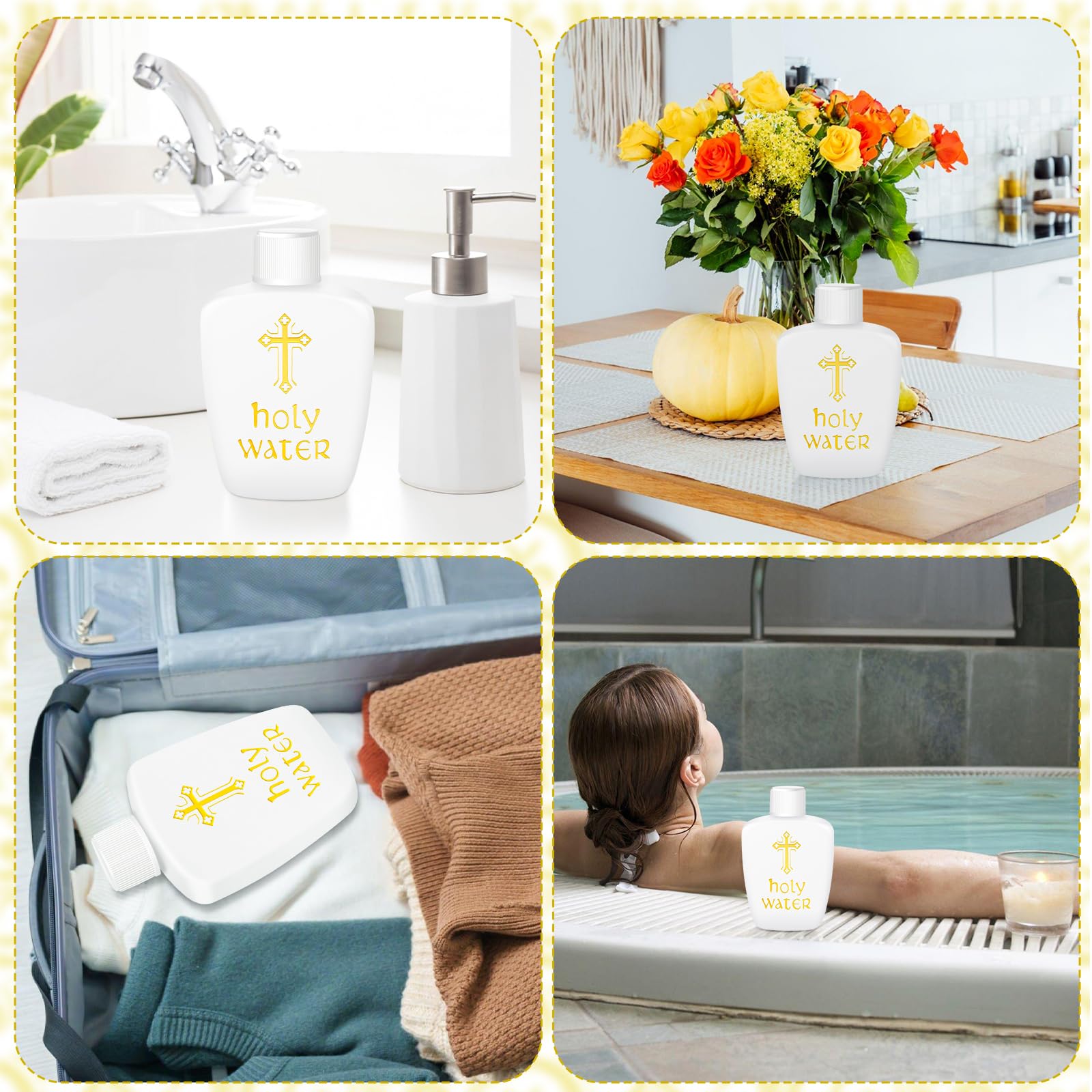ZPOYOT 60ml bottles ideal for gifting at First Communion and Baptism celebrations.