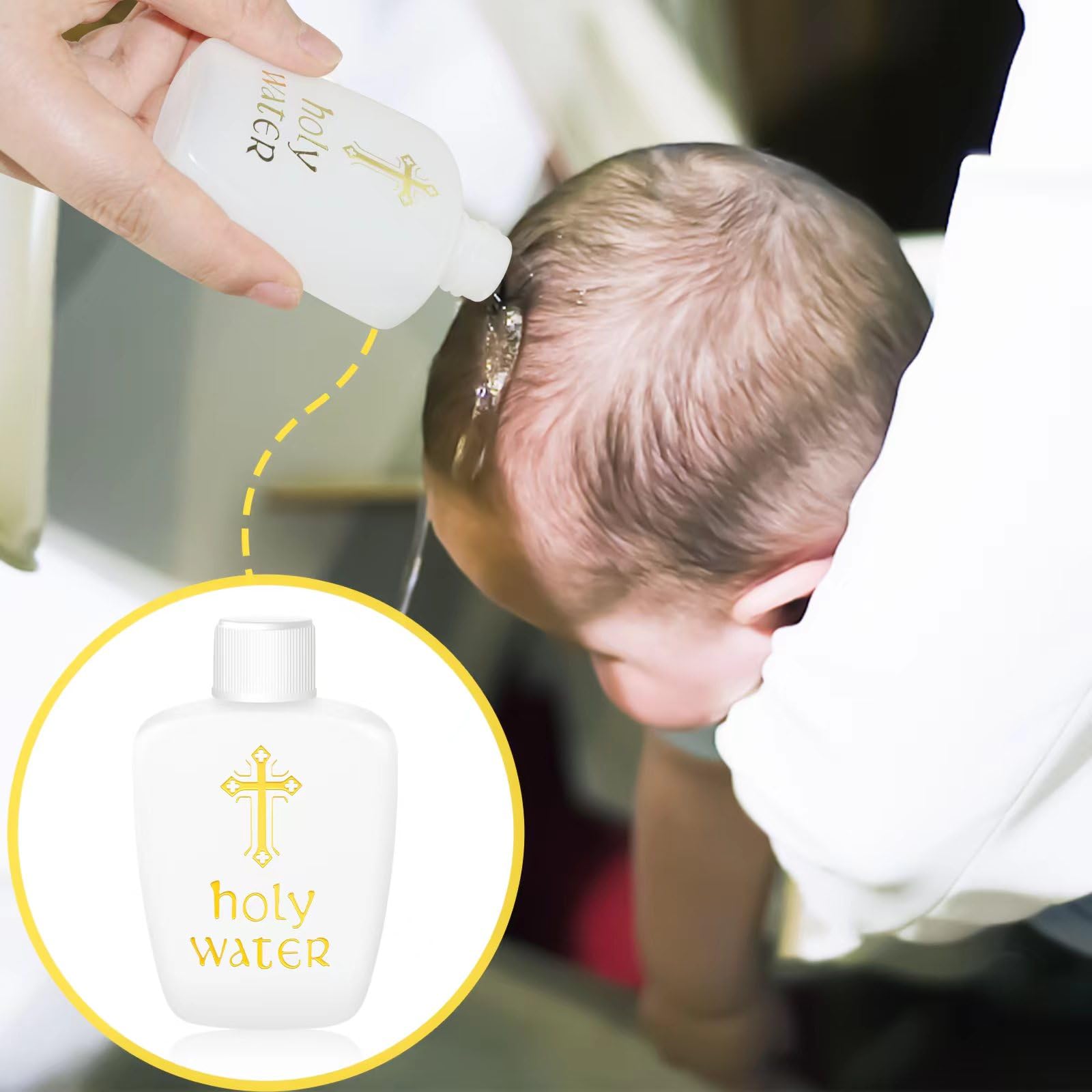 ZPOYOT leak-proof lid emphasizes reliability during rituals, baptisms, and processions.