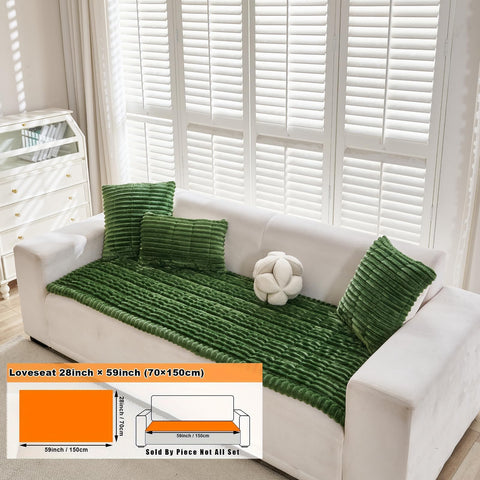 ZQFFB sofa protector includes a dimension guide for a perfect fit.