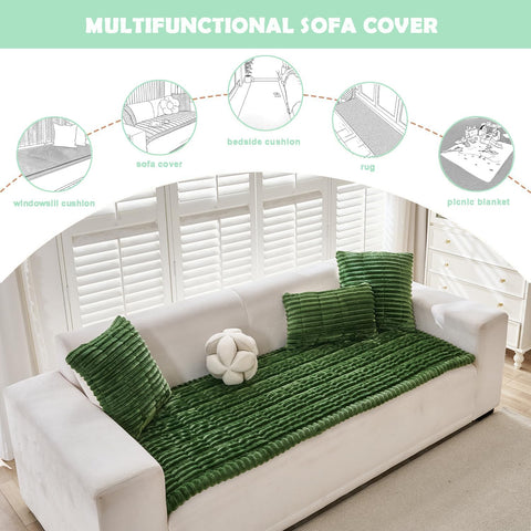 ZQFFB pet couch cover is easy to machine wash to keep your sofa fresh.
