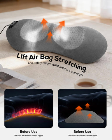 Zrpeo breathable air-mesh fabric keeps you cool while massaging