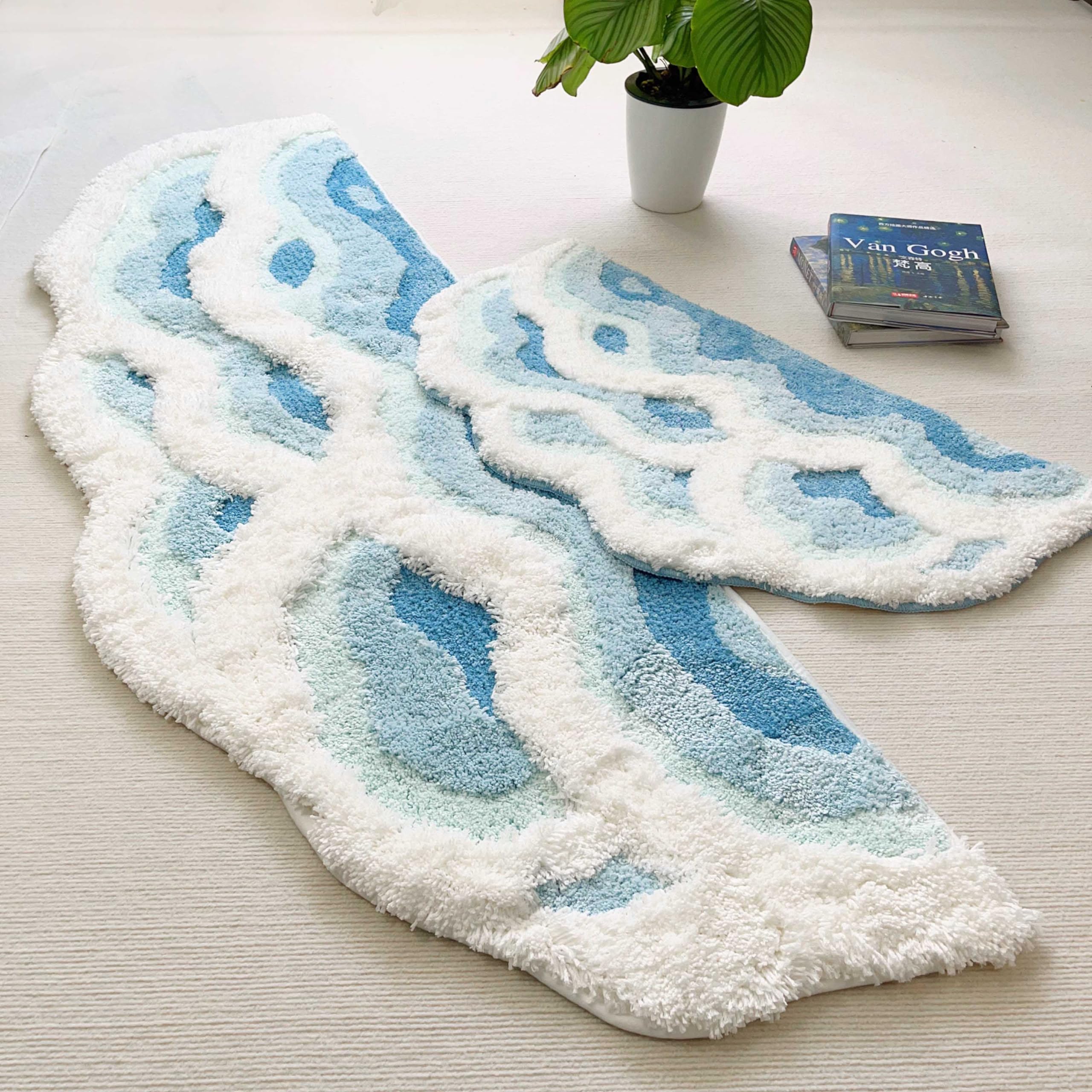 ZSHIFANG Dense microfiber pile absorbs moisture quickly to protect floors.