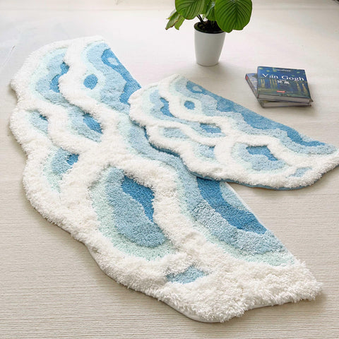 ZSHIFANG Dense microfiber pile absorbs moisture quickly to protect floors.