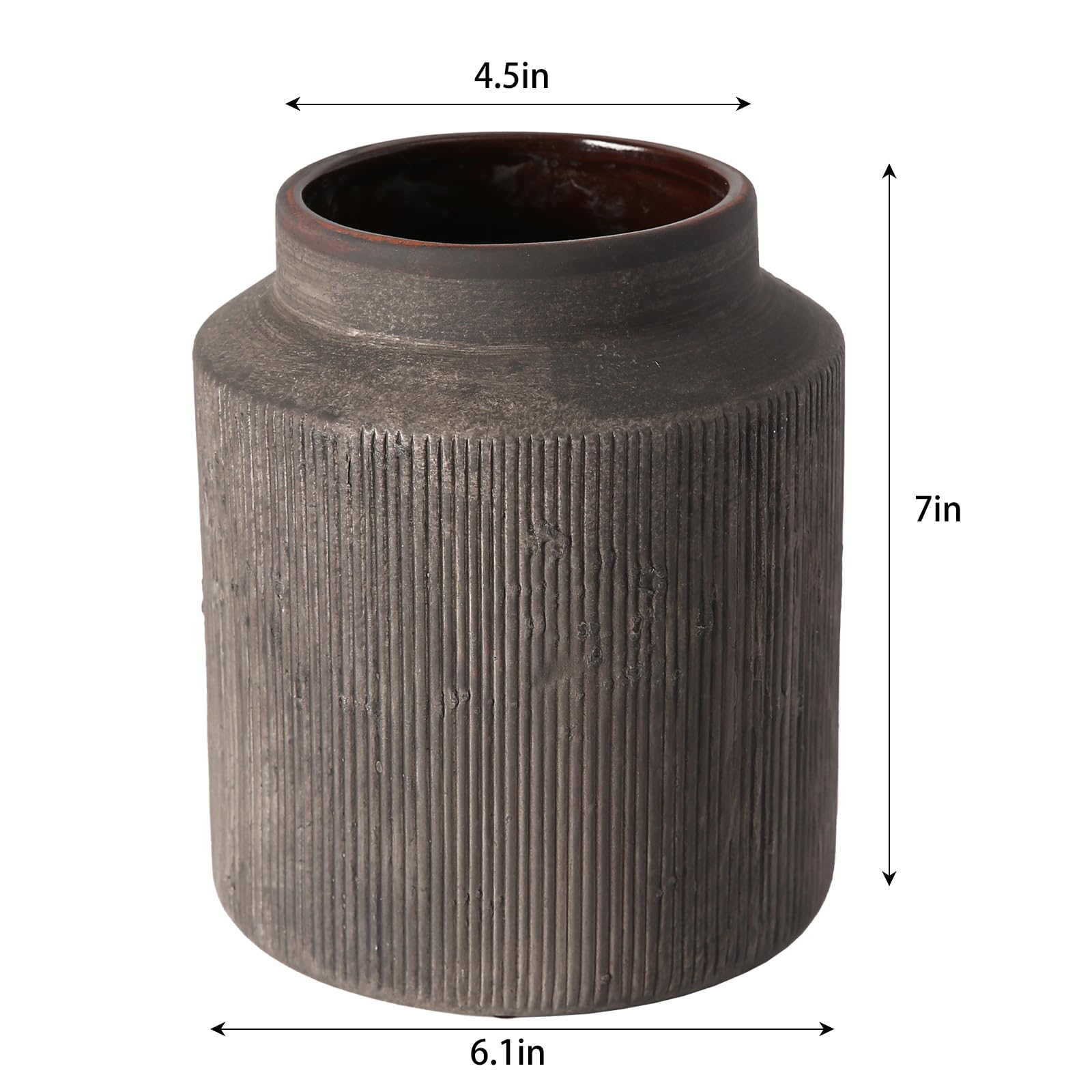 ZSHLXM terracotta vase waterproof feature suitable for flowers