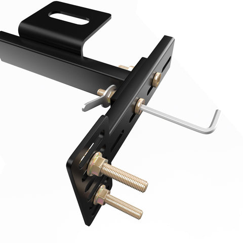 Two-pack headboard brackets for larger beds.