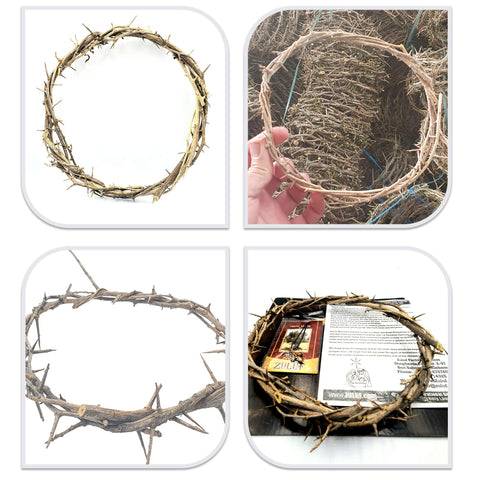 Zuluf Crown of Thorns wall decor for shelves or altars
