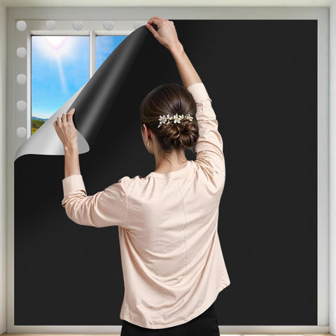 ZUNGOUMC curtains 2-pack front view improves room darkness and privacy.