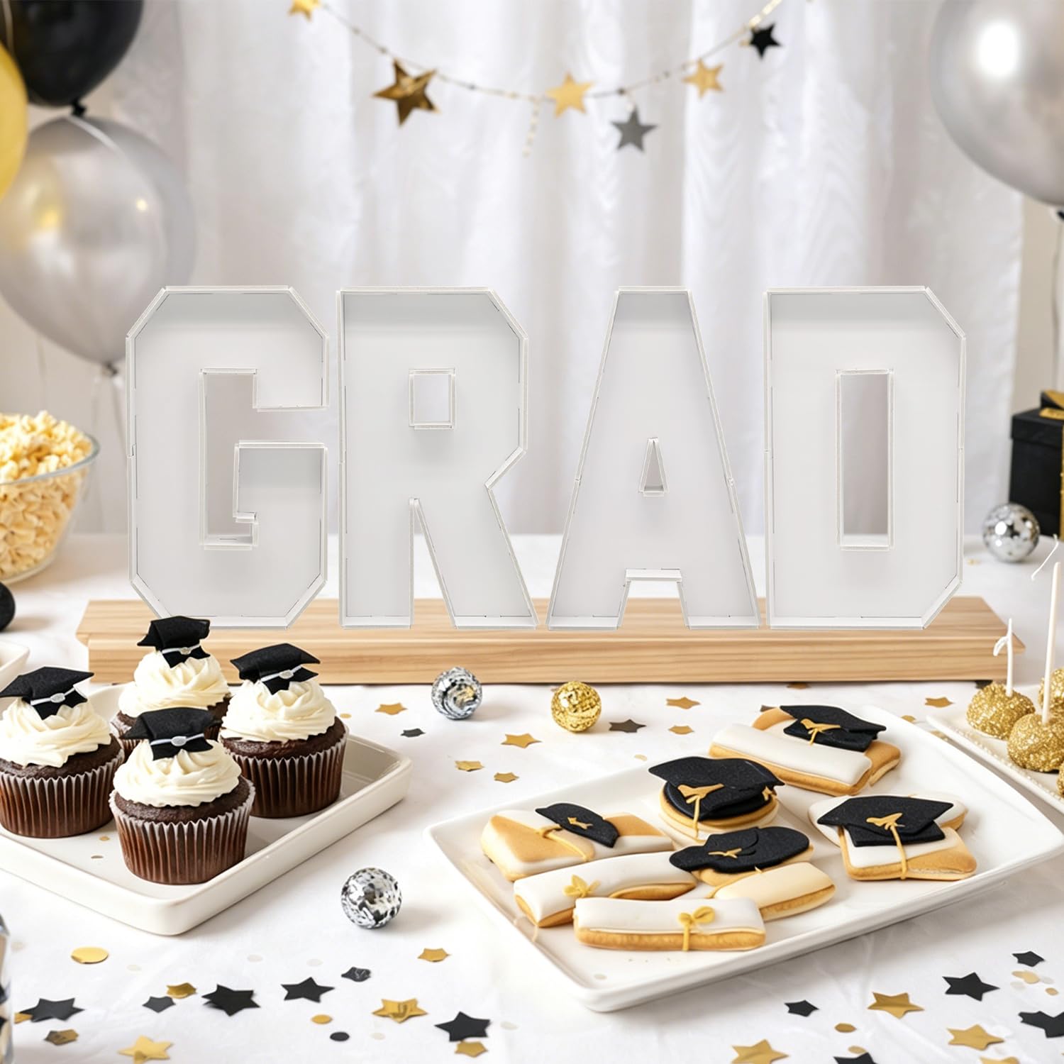 zuovaov 2026 anniversary decor blends style with practical food arrangement.