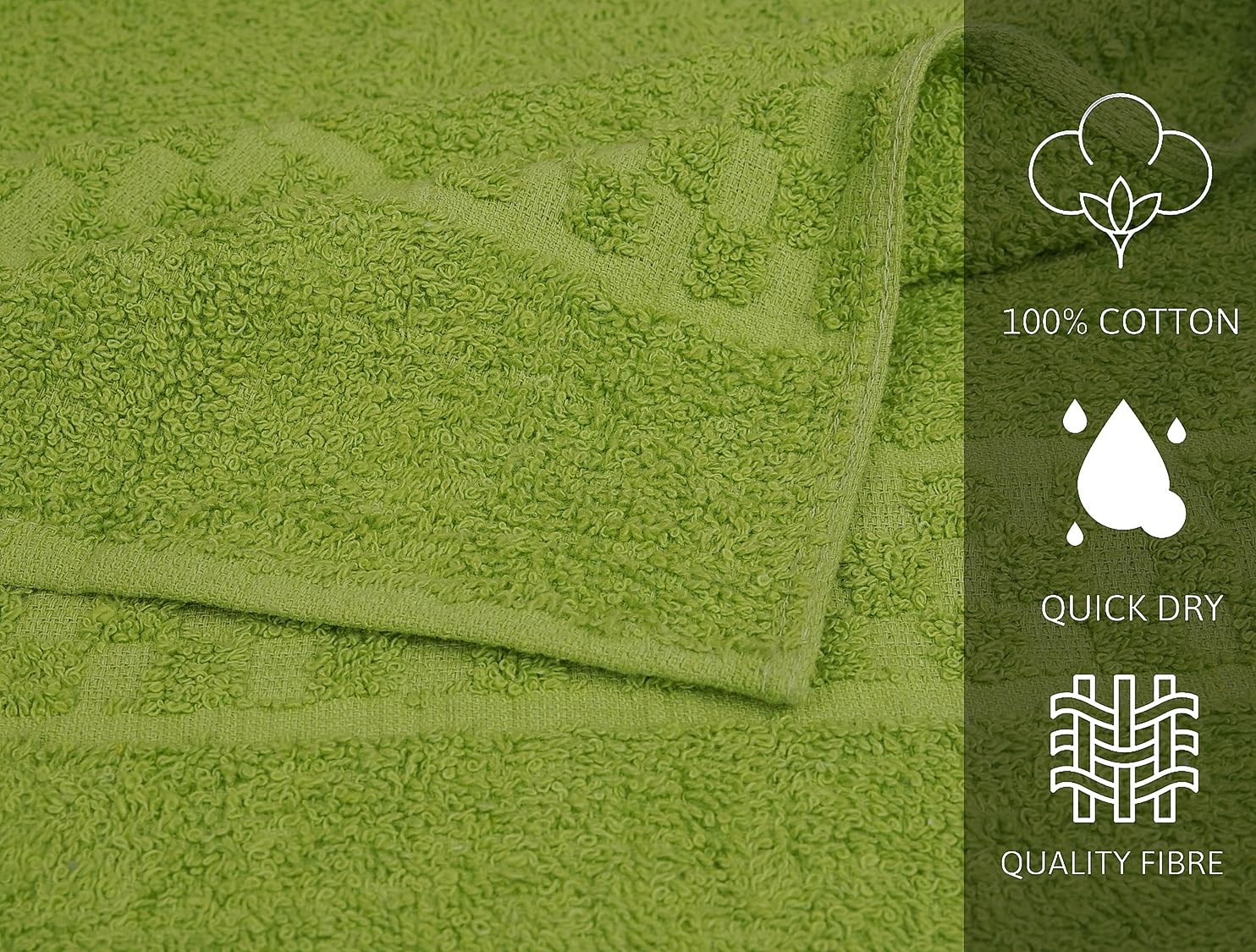 ZUPERIA towel demonstrates quick-dry performance after workout.