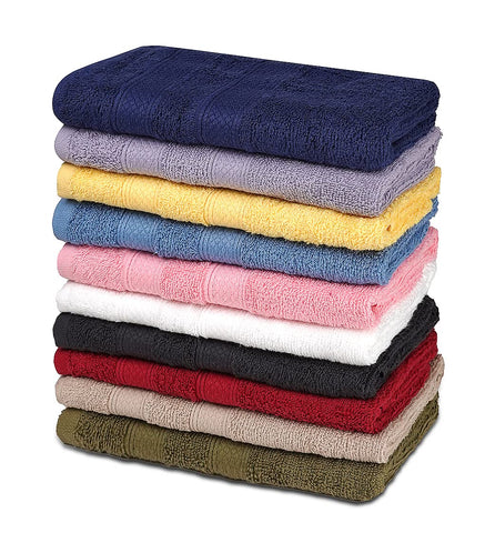 ZUPERIA Classic hand towels 16x28 inches in multicolor pack for fast drying