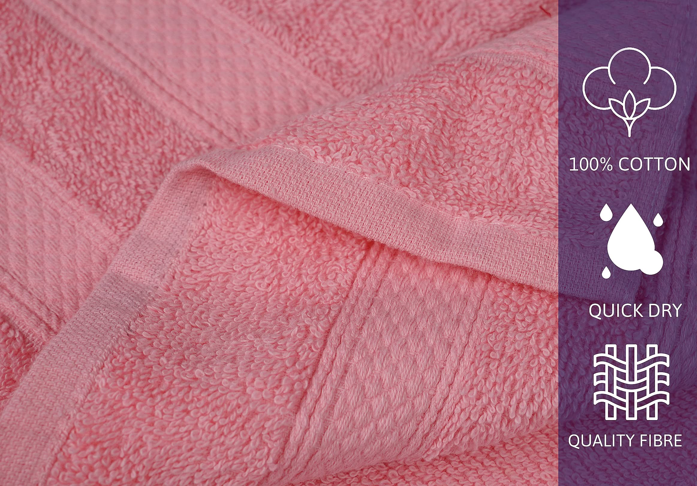 ZUPERIA Classic hand towels showcase multicolor design to brighten bathrooms