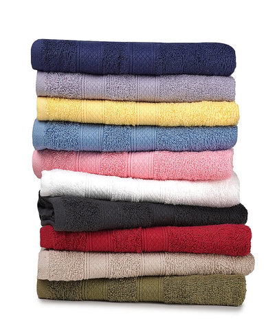 ZUPERIA Classic hand towels feature soft cotton weave for everyday comfort