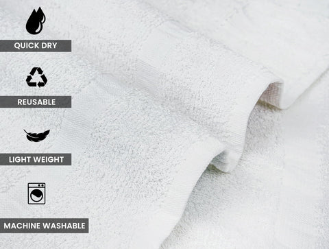Zuperia hospitality use scene in a bathroom for hotels and airbnbs