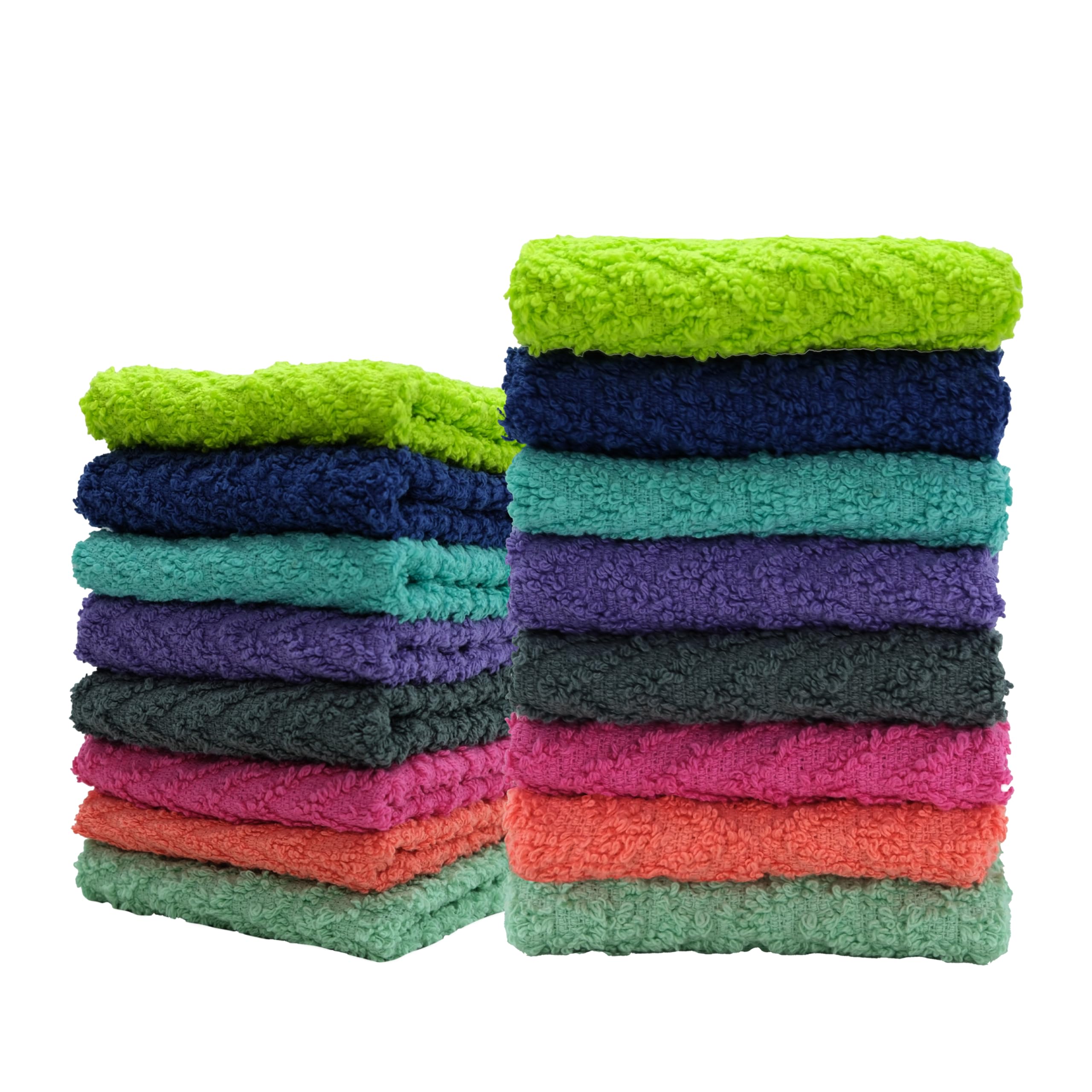 ZUPERIA Zigzag cloths brighten spaces with a soft, absorbent texture