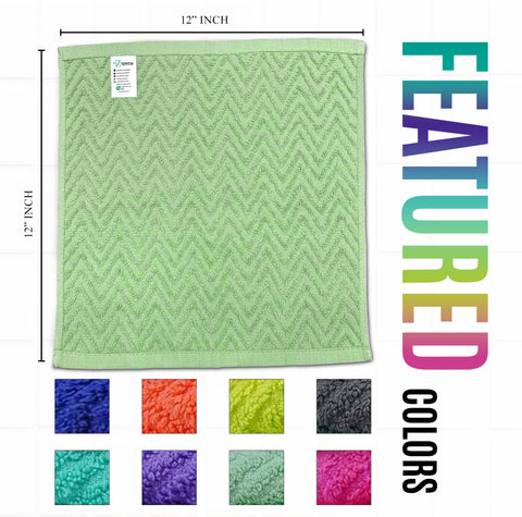 ZUPERIA Zigzag towels dry quickly after shower or workout