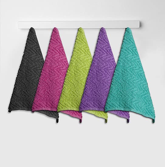 ZUPERIA Wash cloths are easy to care for and durable