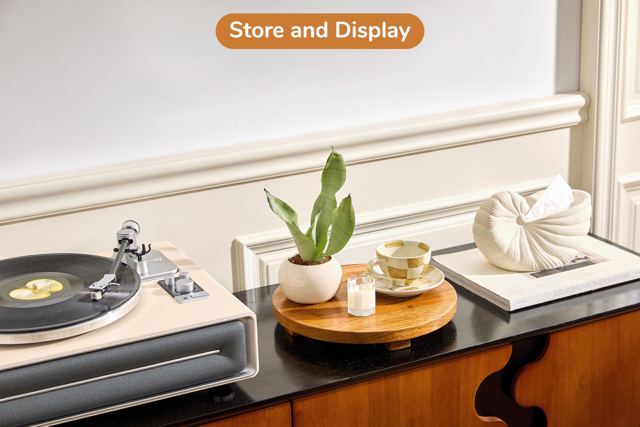 Zurklulu smooth, sanded and sealed finish provides a durable ready-to-use surface.