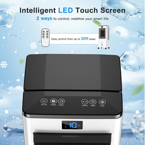 ZVVSXY timer feature enables personalized cooling schedules for busy days.