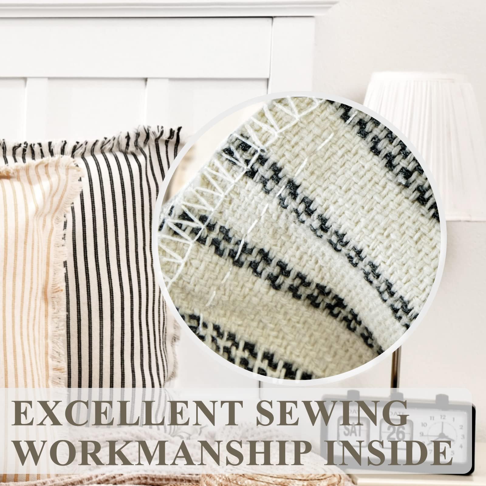 ZWJD indoor-outdoor friendly pillow cover elevates patio seating.