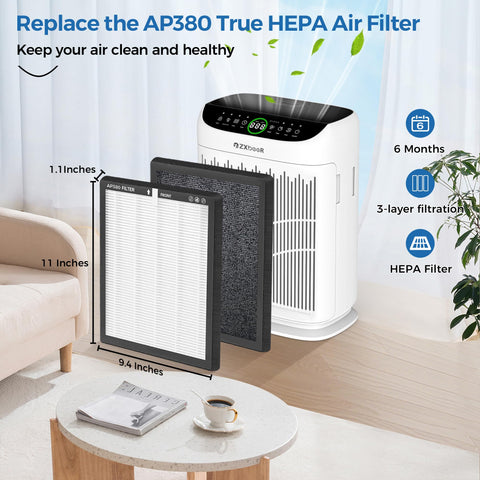 ZXBEER AP380 installed in purifier for seamless integration