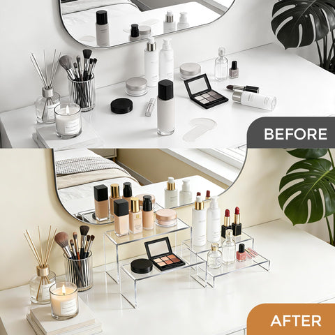 ZXQIRAX retail display riser enhances product presentation and flow.